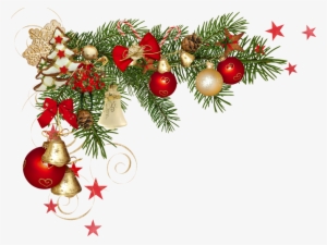 Borde Navidad Png - Déco De Noël Png #1098636