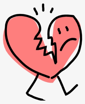 Broken - Heart Break Clipart #1098673