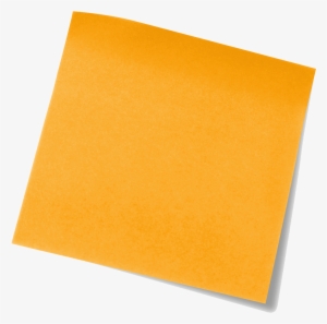 Orange Post It Note #1099133