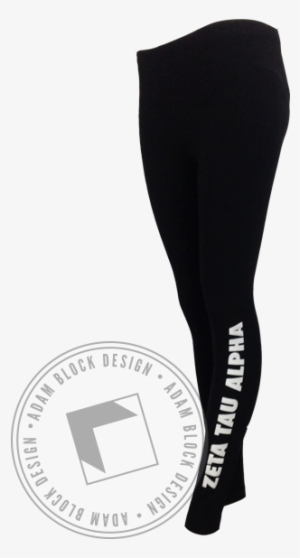 Zeta Tau Alpha Name Leggings - Alpha Delta Pi Pumpkin #1099202