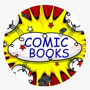 Comic Book Badge Comic Books - Comic Books Clipart #1099222