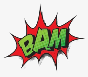 Comic Book Bam Png Transparent #1099422