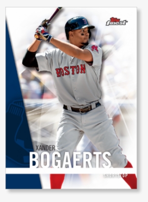 Xander Bogaerts 2017 Topps Finest Baseball Base Poster - Baseball Player #1099744