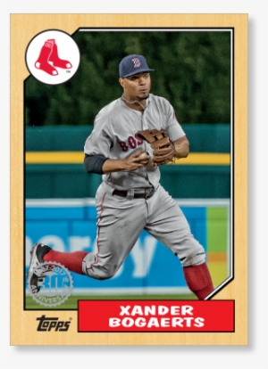 Xander Bogaerts 2017 Topps Baseball Series 1 1987 Topps #1099751