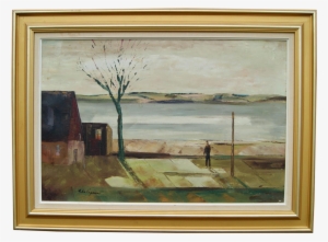 Christian Vagner Pedersen Modern Landscape Painting - Landscape Painting #1099865