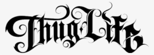 Thug Life Text Artistic - Transparent Background Thug Life Png #110257