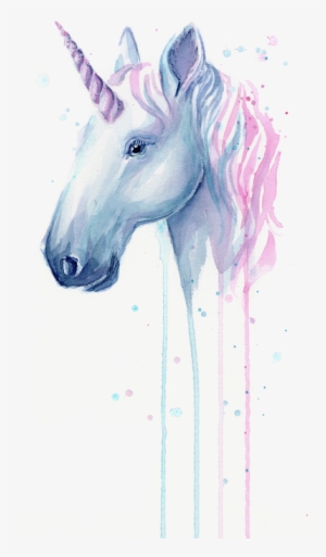 Click And Drag To Re-position The Image, If Desired - Unicorn Watercolor Painting #110653