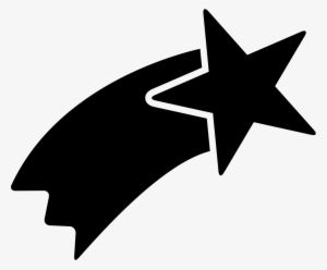 Shooting Star Shape - Shooting Star Icon #110656