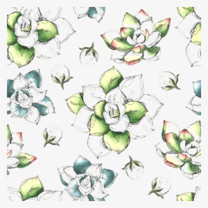 Watercolor Graffiti Flower Cartoon Transparent - Botany #110657