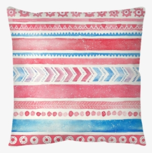 Seamless Hand-drawn Watercolor Ethnic Tribal Ornamental - Watercolor Painting #110895