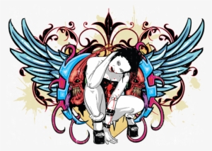 Color Tattoo Png Free Download - Grunge Tattoo #110942