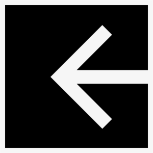 Go Back Arrow Button Comments - White Arrow Png Icon #111131