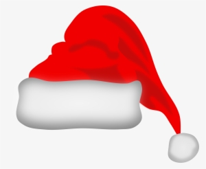 Svg Black And White Santa Beard No Background Clipart - Santa Claus Hat Transparent Background #111249