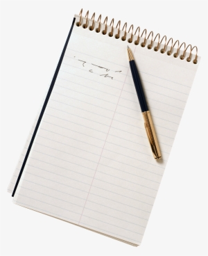 Miscellaneous - Paper - Notebook Written In Png #111269