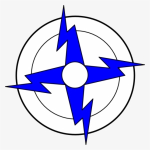 Blue Lightning Bolt Logo - Clip Art #111325