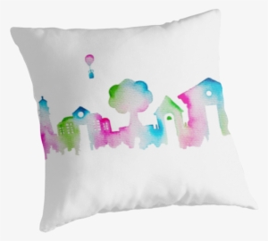 A Watercolor Skyline Of All The Popular Monuments From #111567