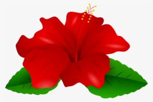 Clip Art Hibiscus #112098