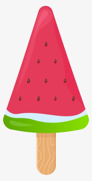 Watermelon Ice Cream Png - Watermelon Ice Cream On Stick #112400