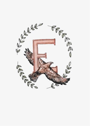 Alphabet Art Print - Eagle #112587