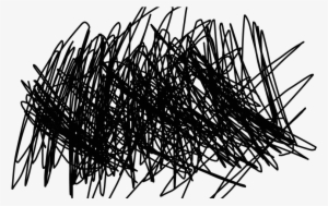 Black Scribble Png - Scribble Transparent #112749