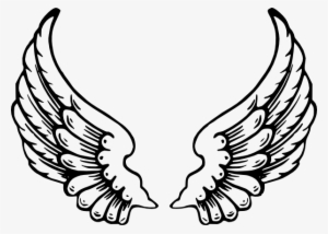 How To Set Use Angel Wings Svg Vector #112828