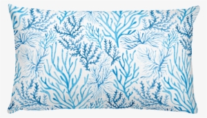Sea Coral Reversible Pillow - Sea #113336