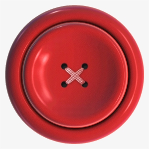 Button Clothes Red Small Transparent Png Stickpng - Sewing Button Png #113388
