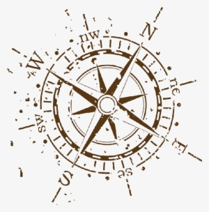 Pin By Katelyn Beadle On Ink - Compass Vector Tattoo #114035