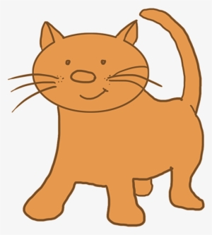 Cartoon Cat Light Brown - Cartoon Cats Transparent Background #114795