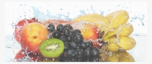 Fruit Water Splash G - Fruits Hd In Water #114837