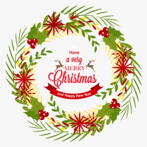 Free Png Christmas Wreath With Mistletoe Png Images - Christmas Wreath Clipart Png #115060