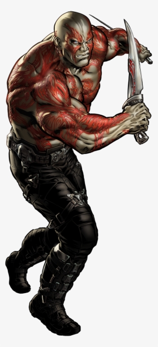 Picture Freeuse Stock Image Guardian Drax Portrait - Guardianes De La Galaxia Marvel Avengers Alliance #115090