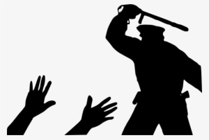 Handcuffs Silhouette - Police Brutality Png #115459