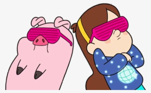 Mabel And Waddles Transparent - Gravity Falls Png #115478