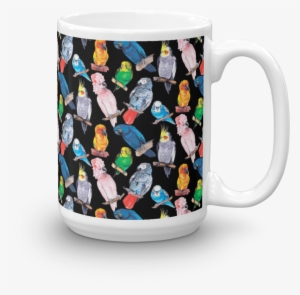 Watercolor Parrot Mug - Watercolor Painting #115649
