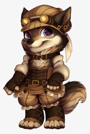 Steampunk Wolf - T-shirt #115771