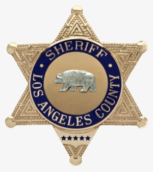 Badge Of The Sheriff Of Los Angeles County - Los Angeles County Sheriff Department Station #115789
