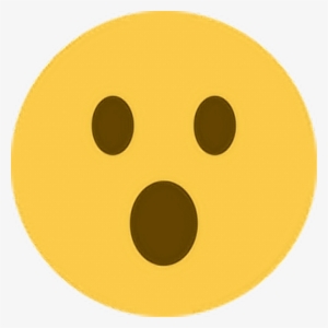 Shocked Gasp Realize Oh Emoji Emoticon Face Expression - Open Mouth Emoji #115963