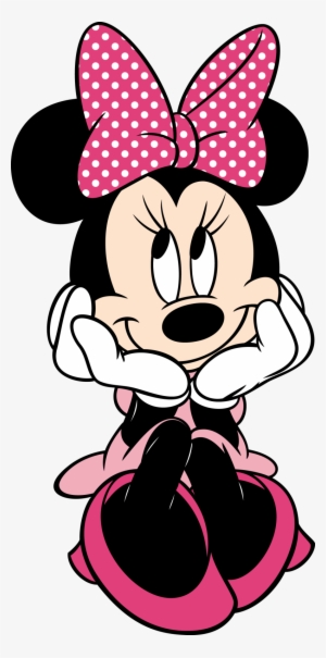 Mickey Minnie Mouse, Minnie Mouse Theme Party, Minnie - Minnie Mouse Sentada #116062