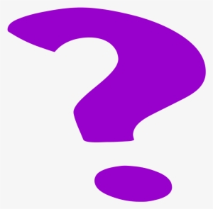Purple Question Mark - Purple Question Mark Png #116064