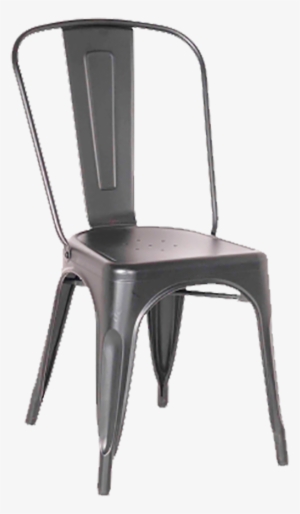Xavier Gunmetal Bistro Chair #116369