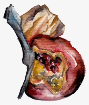 Into Watercolour Painting In Alphabetical Order, And - Prosciutto #116374