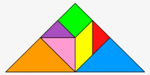 Tangram Triangle - Make A Triangle With Tangrams #116558