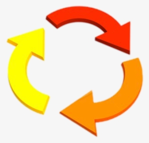 3d Arrows Showing Recycling Png Image - 3d Arrows Logo Png #116828