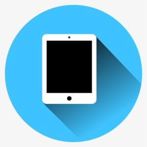 Png Blue Icons Free And Downloads This Design - Tablet Clipart Png #117203