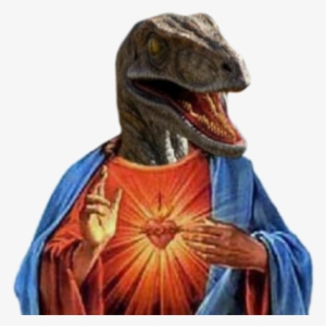 Raptor Jesus - Raptor Jesus Transparent #117275