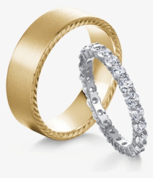 Wedding Bands & Anniversary - Ring Ceremony Logo Design Png #117551