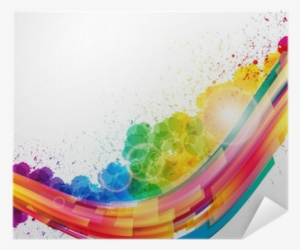 Abstract Background Forming By Watercolor Paint Splashes - Buy 1 Get One 50% Off! #118125