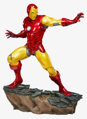 Iron Man Png Background Image - Sideshow Avengers Assemble Iron Man Statue #118314