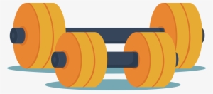 Dumbbell Euclidean Vector Clip Art - Гантели Вектор #118440